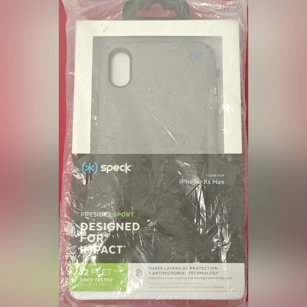 Speck Presidio Sport Case for iPhone XS Max - Gray